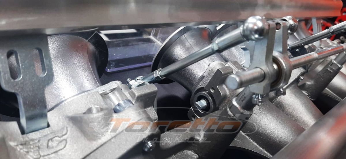 Toretto Drag Race Throttle Body 6cil Deitada Carlini Competizione